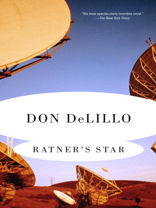 Title details for Ratner's Star by Don DeLillo - Wait list